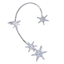 Load image into Gallery viewer, Par de pendientes de moda con clip de circonitas - Ozerty