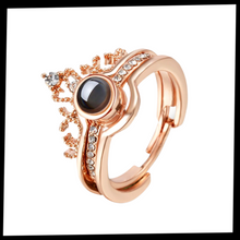 Load image into Gallery viewer, Anillo "Te amo" en 100 idiomas - Ozerty