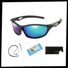 Load image into Gallery viewer, Gafas de sol deportivas polarizadas para niños con correa - Ozerty