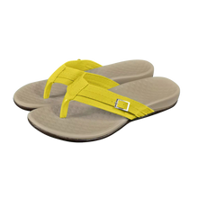 Load image into Gallery viewer, Sandalias ortopédicas con tiras ajustables -Amarillo - Ozerty