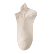 Load image into Gallery viewer, Calcetines tobilleros transpirables de algodón
-Beige/EU35-40/UK4-6/US5-7 - Ozerty