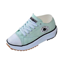 Load image into Gallery viewer, Sneakers de tela antideslizantes y con plataforma
-Verde menta/EU35/US5/UK2Verde menta/EU36/US6/UK3Verde menta/EU37/US6.5/UK4Verde menta/EU38/US7.5/UK5Verde menta/EU39/US8.5/UK6Verde menta/EU40/US9/UK7Verde menta/EU41/US9.5/UK8Verde menta/EU42/US10/UK9 - Ozerty