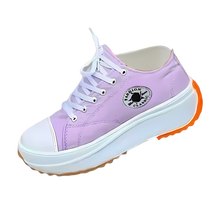 Load image into Gallery viewer, Sneakers de tela antideslizantes y con plataforma
-Morado/EU35/US5/UK2Morado/EU36/US6/UK3Morado/EU37/US6.5/UK4Morado/EU38/US7.5/UK5Morado/EU39/US8.5/UK6Morado/EU40/US9/UK7Morado/EU41/US9.5/UK8Morado/EU42/US10/UK9 - Ozerty