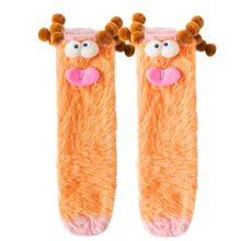 Load image into Gallery viewer, Calcetines de terciopelo -Naranja - Ozerty