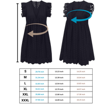 Load image into Gallery viewer, Elegante vestido de bordado inglés
- Ozerty