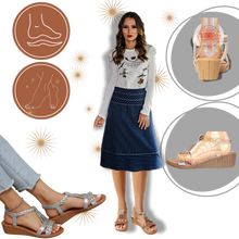 Load image into Gallery viewer, Elegantes sandalias ortopédicas Boho
- Ozerty