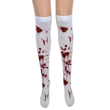 Load image into Gallery viewer, Calcetines de compresión para Halloween -Explosión de sangre - Ozerty