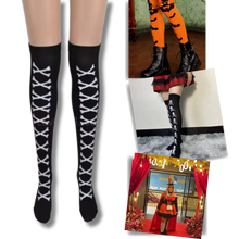 Load image into Gallery viewer, Calcetines de compresión para Halloween - Ozerty