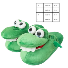 Load image into Gallery viewer, Zapatillas de andar por casa con forma de cocodrilo - Ozerty