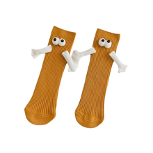 Load image into Gallery viewer, Calcetines con manitas magnéticas
-Naranja/Talla única - Ozerty