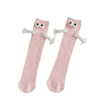 Load image into Gallery viewer, Calcetines con manitas magnéticas
-Rosa/Talla única - Ozerty