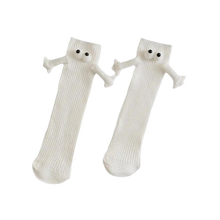 Load image into Gallery viewer, Calcetines con manitas magnéticas
-Blanco/Talla única - Ozerty