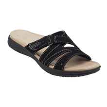 Load image into Gallery viewer, Sandalias con plantilla ortopédica -Negro - Ozerty