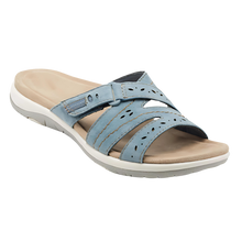 Load image into Gallery viewer, Sandalias con plantilla ortopédica -Azul - Ozerty