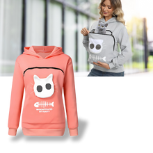 Load image into Gallery viewer, Sudadera con compartimento porta mascotas - Ozerty
