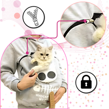 Load image into Gallery viewer, Sudadera con compartimento porta mascotas - Ozerty