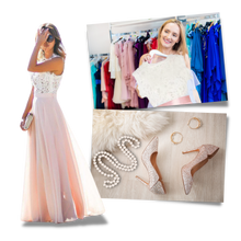 Load image into Gallery viewer, Vestido coqueto de gasa y encaje estilo campiña
- Ozerty