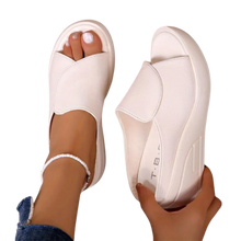 Load image into Gallery viewer, Sandalias de tacón ortopédicas con amortiguación -Blanco/EU35/UK2/US4.5Blanco/EU36/UK3/US5.5Blanco/EU37/UK4/US6.5Blanco/EU38/UK4.5/US7Blanco/EU39/UK5.5/US8Blanco/EU40/UK6/US8.5 - Ozerty