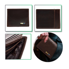 Load image into Gallery viewer, Elegante y sofisticada cartera de piel
- Ozerty