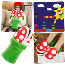 Load image into Gallery viewer, Zapatillas con forma de planta carnívora de Mario Bros
- Ozerty