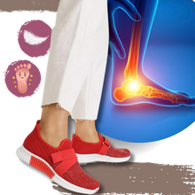 Load image into Gallery viewer, Ultralight orthopedic slippers with velcro straps