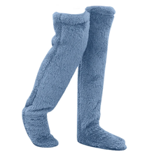 Load image into Gallery viewer, Calcetines calentadores de tiro alto -Azul - Ozerty