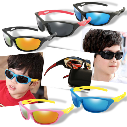 Gafas de sol deportivas polarizadas para niños con correa - Ozerty