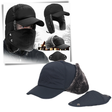 Load image into Gallery viewer, Gorra de protección facial y auditiva unisex a prueba de viento - Ozerty
