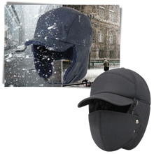 Load image into Gallery viewer, Gorra de protección facial y auditiva unisex a prueba de viento - Ozerty
