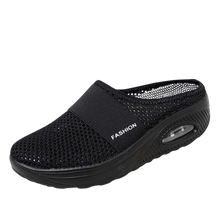 Load image into Gallery viewer, Air-cushion a slip-on shoes -Black - Ozayti
