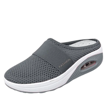 Load image into Gallery viewer, Air-cushion a slip-on shoes -Dark Gray - Ozayti
