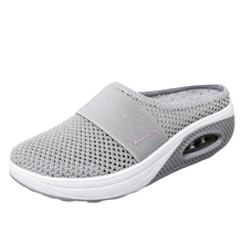 Load image into Gallery viewer, Air-cushion a slip-on shoes -Gray - Ozayti
