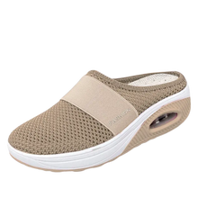Load image into Gallery viewer, Air-cushion a slip-on shoes -Beige - Ozayti
