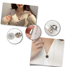 Load image into Gallery viewer, Elegantes broches de botón sin costura

 - Ozerty
