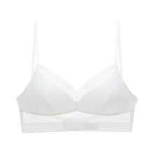 Load image into Gallery viewer, Sujetador con encaje invisible sin costuras

 -Blanco/SBlanco/MBlanco/LBlanco/XLBlanco/XXL - Ozerty
