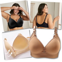 Load image into Gallery viewer, Sujetador push-up de talla grande sin aros
 - Ozerty
