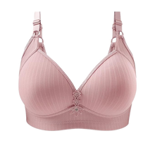 Load image into Gallery viewer, Sujetador push-up de talla grande sin aros
 -Rosa/SRosa/MRosa/LRosa/XLRosa/XXL - Ozerty

