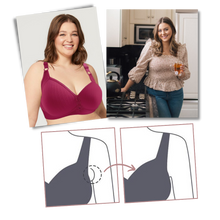 Load image into Gallery viewer, Sujetador push-up de talla grande sin aros
 - Ozerty

