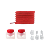 Load image into Gallery viewer, Modernos topes para cordones
 -Rosa Rojo - Ozerty
