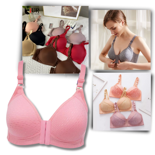 Sujetador push up sin aros para tallas grandes

 - Ozerty