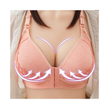 Load image into Gallery viewer, Sujetador push up sin aros para tallas grandes

 -Encaje rosa - Ozerty
